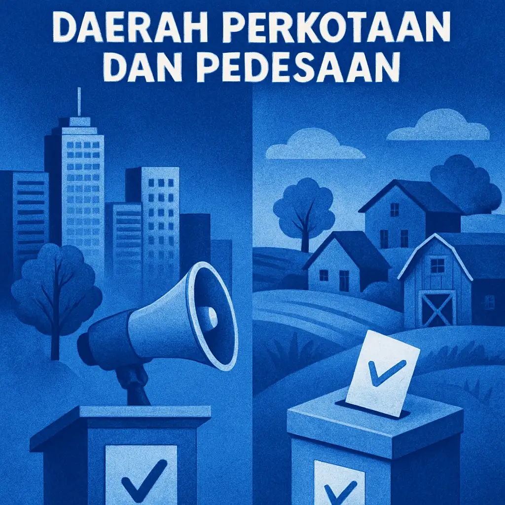 Perbandingan Politik Antara Daerah Perkotaan dan Pedesaan